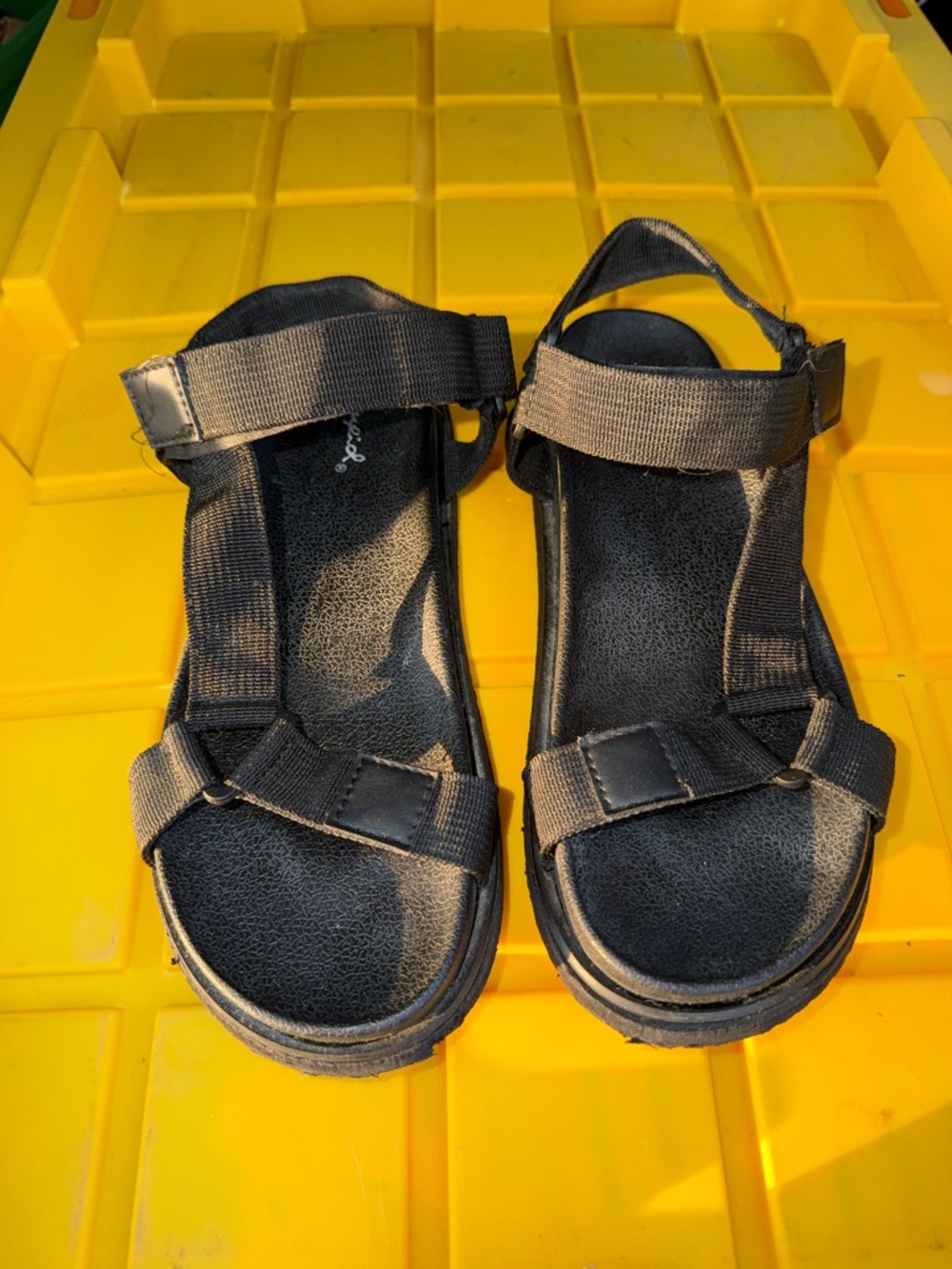 Qupid | Black Sandals, size 8.5